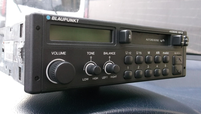 BLAUPUNKT Augsburg SQR 29 Oldtimer STEREO Autoradio