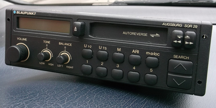 Autoradio Blaupunkt Augsburg SQR 29 STEREO Oldtimer Radio