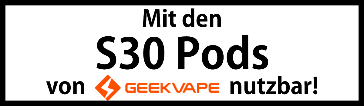 GeekVape S30 | 0,6/1,0 Ohm Pod