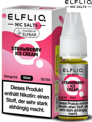 ELFBAR ELFLIQ 10ml - Strawberry Ice Cream Nikotinsalz