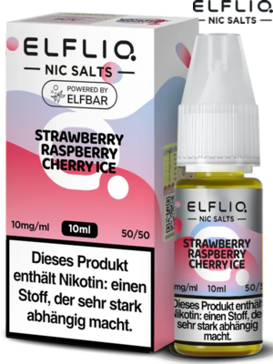 ELFBAR ELFLIQ 10ml - Strawberry Raspberry Cherry Ice Nikotinsalz