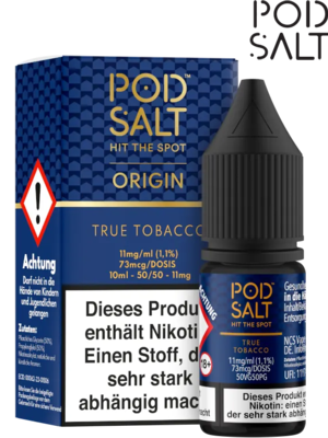 Pod Salt 10ml - Origin True Tobacco Nikotinsalz