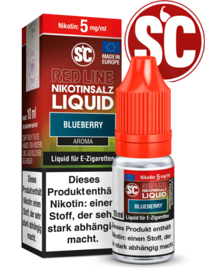 SC Red Line 10ml - Blueberry Nikotinsalz