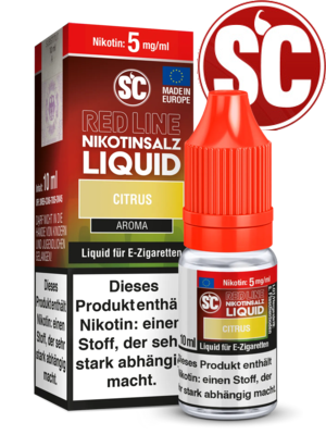 SC Red Line 10ml - Citrus Nikotinsalz