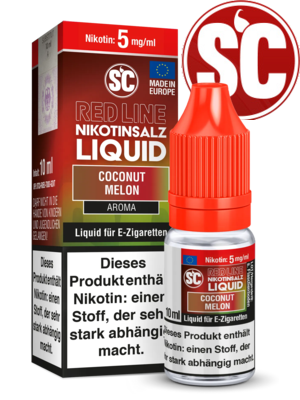 SC Red Line 10ml - Coconut Melon Nikotinsalz