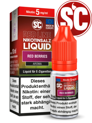 SC Red Line 10ml - Red Berries Nikotinsalz