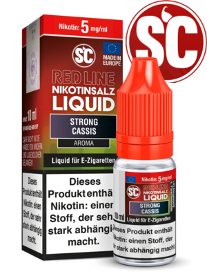 SC Red Line 10ml - Strong Cassis Nikotinsalz