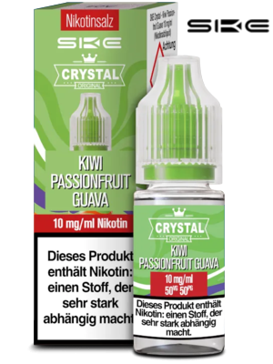 SKE Crystal 10ml - Kiwi Passionfruit Guava Nikotinsalz